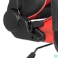 Kép 3/4 - Gamer szék, derékpárnával, fejpárnával, piros
