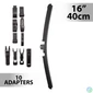 Kép 1/4 - Ablaktörlő 16"/40 cm - 10 db adapterrel