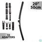 Kép 1/4 - Ablaktörlő 20"/50 cm - 10 db adapterrel