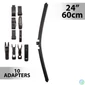 Kép 1/4 - Ablaktörlő 24"/60 cm - 10 db adapterrel