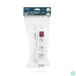Kép 2/2 - Elosztó 3-as, 3 x 1,5 mm, 1,5 m, 2 x USB-vel, kapcsolós