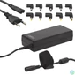 Kép 1/3 - Univerzális laptop/notebook töltő adapter tápkábellel