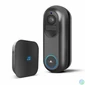 Kép 1/5 - Smart Wi-Fi-s videó kaputelefon, akkumulátoros, 12V, MicroSD, FHD, PIR, fekete