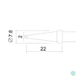 Kép 2/2 - Pákahegy 28020-as pákához, 2 db / bliszter