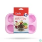 Kép 4/4 - Szilikon muffinsütő-forma, 6 adagos