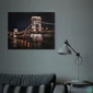 Kép 2/2 - LED-es fali hangulatkép, "Lánchíd",  2 x AA, 38 x 48 cm