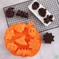 Kép 2/3 - Szilikon sütőforma, halloween-i, 25,6 x 25 x 3,5 cm