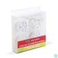Kép 4/5 - LED-es jégkristály dekoráció - elemes - 4 db / csomag