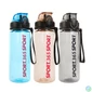 Kép 1/5 - Sport kulacs - műanyag, átlátszó - 600 ml - 3 színben