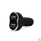 Kép 1/4 - Autós szivargyújtó adapter, 2 x USB, fekete