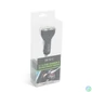Kép 3/4 - Autós szivargyújtó adapter, 2 x USB, fekete