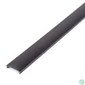 Kép 4/5 - LED aluminium profil takaró búra - fekete - 2000 mm (41011A2-höz)