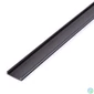 Kép 5/5 - LED aluminium profil takaró búra - fekete - 2000 mm (41011A2-höz)