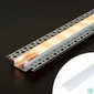Kép 1/4 - LED aluminium profil takaró búra - opál - 1000 mm (41025A1-hez)