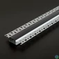 Kép 2/4 - LED aluminium profil takaró búra - fekete - 1000 mm (41025A1-hez)