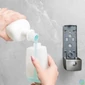 Kép 3/5 - Szappanadagoló, kézzel működtethető, 350 ml, fali, ezüst