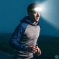 Kép 2/5 - Fejlámpa gesztusvezérléssel - piros / fehér COB LED - 800 mAh akkumulátor - IP54
