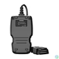 Kép 4/5 - Diagnosztikai szkenner OBD2 Ancel AD310/AC103