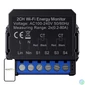 Kép 1/3 - Avatto WiFi WPM16-2 intelligens kétirányú energia-mérő
