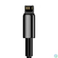Kép 4/9 - Baseus Tungsten Gold USB-Lightning kábel, 2,4A, 2m (fekete)
