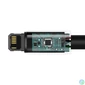 Kép 7/9 - Baseus Tungsten Gold USB-Lightning kábel, 2,4A, 2m (fekete)