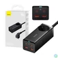 Kép 1/10 - Baseus GaN3 Pro Töltő / elosztó, 2xUSB + 2xUSB-C + AC, 100W (fekete)