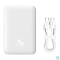 Kép 6/12 - Baseus Magnetic Mini Powerbank, USB-C, 10000mAh, 20W, MagSafe (fehér)