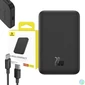 Kép 20/20 - Baseus Mágneses Mini Powerbank, 5000mAh, USB-C 20W (fekete)