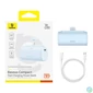 Kép 8/8 - Baseus Compact powerbank, 5000mAh, 20W (kék)