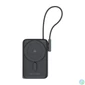 Kép 2/2 - Choetech B735 mágneses powerbank 10000mAh 20W PD + USB-C kábel (fekete)