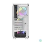 Kép 7/7 - Darkflash DK151 LED-es számítógépház + 3 RGB ventilátor (fehér)