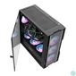 Kép 4/6 - Darkflash DK431 Mesh számítógépház + 4 ARGB ventilátor (fekete)