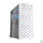 Kép 1/6 - Darkflash DK351 számítógépház + 4 RGB ventilátor (fehér)