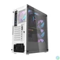 Kép 3/6 - Darkflash DK351 számítógépház + 4 RGB ventilátor (fehér)