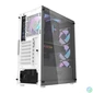 Kép 3/8 - Darkflash DK352 Plus számítógépház + 4 ARGB ventilátor (fehér)