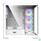 Kép 2/7 - Darkflash DS900 számítógépház (fehér) + 7 ARGB ventilátorok