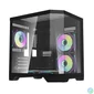 Kép 1/10 - Darkflash FT350 számítógépház + 5 ARGB ventilátor (fekete)