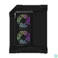 Kép 4/10 - Darkflash FT350 számítógépház + 5 ARGB ventilátor (fekete)