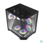 Kép 9/10 - Darkflash FT350 számítógépház + 5 ARGB ventilátor (fekete)