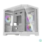 Kép 1/10 - Darkflash FT418 számítógépház + 6 ARGB ventilátor (fehér)