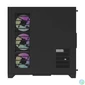 Kép 3/10 - Darkflash FT418 PRO számítógépház + 7 ARGB ventilátor (fekete)