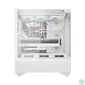 Kép 2/10 - Darkflash DY460 számítógépház (fehér) + 4 ARGB ventilátorok