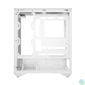 Kép 6/10 - Darkflash DY460 számítógépház (fehér) + 4 ARGB ventilátorok