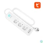 Kép 2/3 - Gosund P1 PLUS Wifi-s okos elosztó, Tuya (4x AC schuko, 3x USB-A)