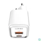 Kép 1/3 - LDNIO A2318M USB, USB-C hálózati töltő + USB-C - Lightning kábel