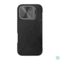 Kép 2/4 - Nillkin Qin Bőr iPhone 16 tok (fekete)