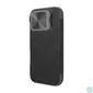 Kép 3/4 - Nillkin Qin Bőr iPhone 16 tok (fekete)