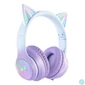 Kép 5/6 - ONIKUMA B90 Gaming headset (kék/lila)