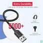 Kép 6/7 - USB-Mikro USB-kábel UGREEN QC 3.0 2,4A 1m (fekete)