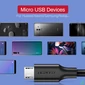 Kép 7/7 - USB-Mikro USB-kábel UGREEN QC 3.0 2,4A 1m (fekete)